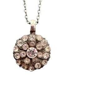 Mariana Crystal Guardian Angel Pendant Necklace